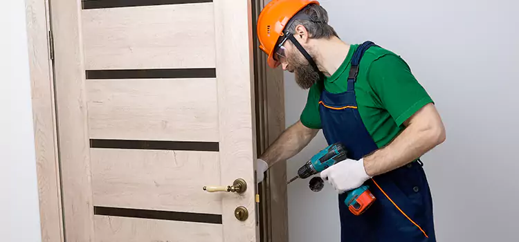 Replace Internal Door Handle with Lock Peachtree City